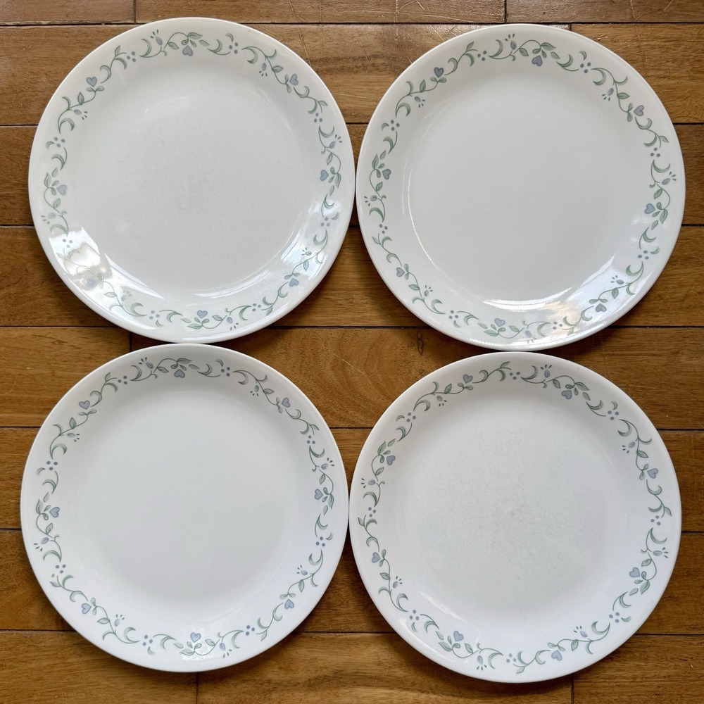 4pc‎ Corelle® Livingware Country Cottage Dinner Plate Plates 10.25"
